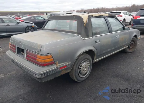 1987 Pontiac 6000 from USA, damaged, VIN 1G2AF51RXHT220807